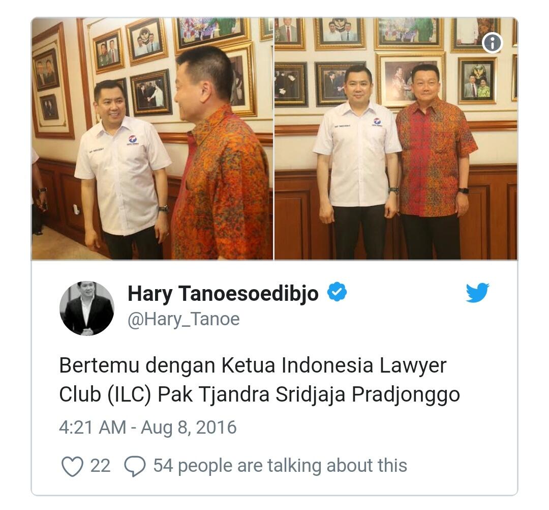 Sering Nongol Di ILC Tapi Gak Pernah Ngomong. Penasaran Siapakah Dia?