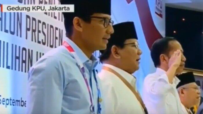 Hanya Presiden yang Hormat Saat Indonesia Raya Berkumandang di KPU, Fadli Zon: Jokowi