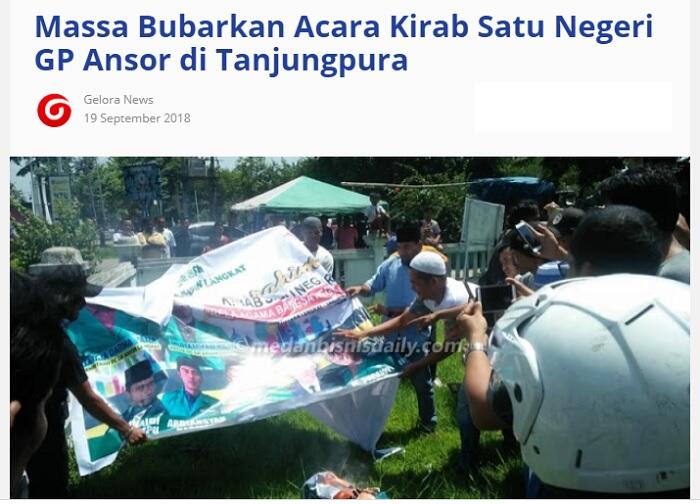 GP Ansor ‘Curhat’ Minta Dipertemukan dgn UAS, Acaranya Dibubarkan di Luar Jawa