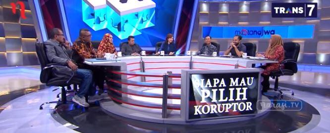 Ketegasan Tuan Rumah Mata Najwa di Episode Siapa Pilih Koruptor