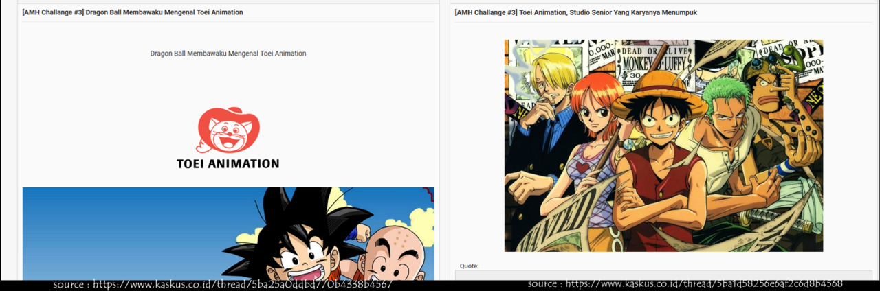 &#91;AMH Challenge #3&#93; Anime One Piece Makin Keren, Studio TOEI Animation Lanjut Terus!