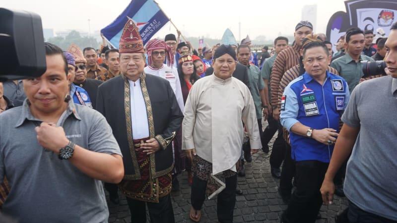 Detik-Detik dan Pesan SBY Sebelum Walk Out dari Acara Kampanye damai