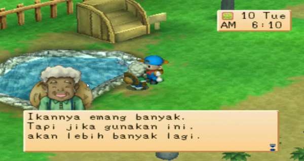 Ini Nih Tips Mancing Ikan Lejend di Harvest Moon BTN &#91;Nostalgia&#93;