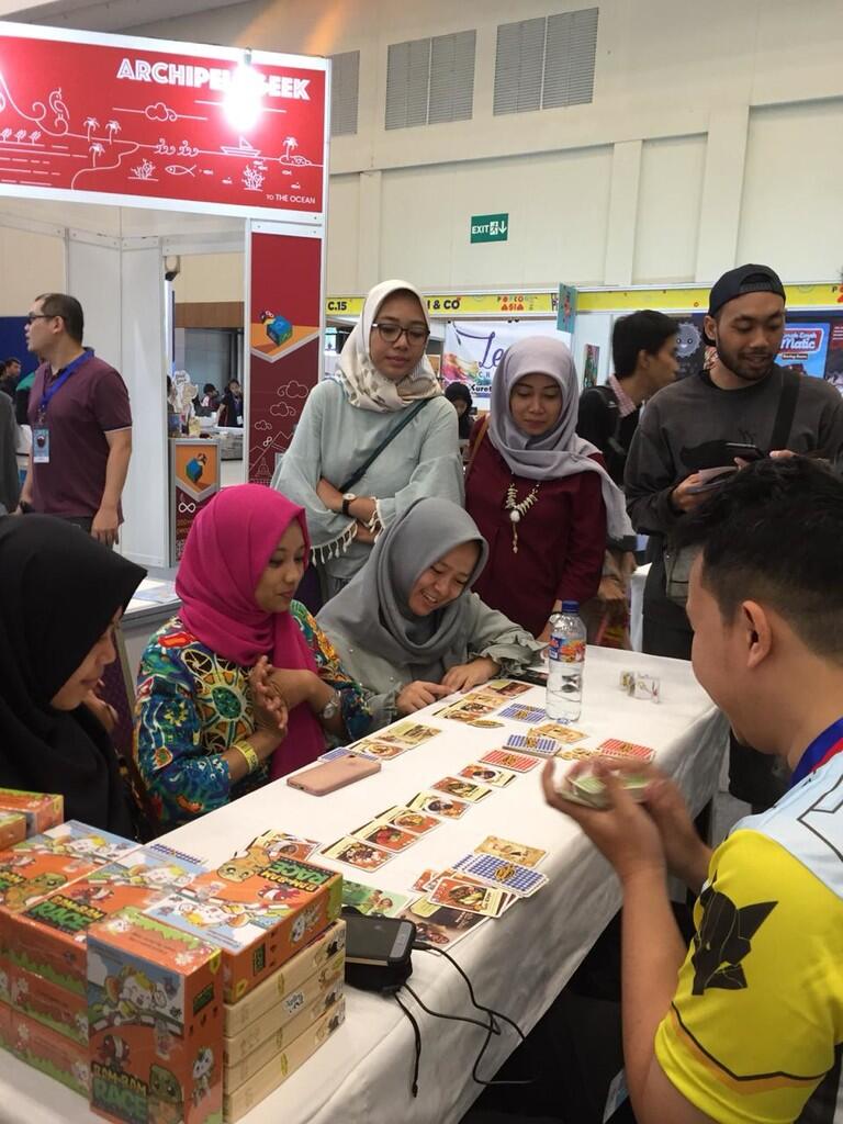 Archipelageek, Keseruan Board Game Indonesia di Popcon Asia 2018