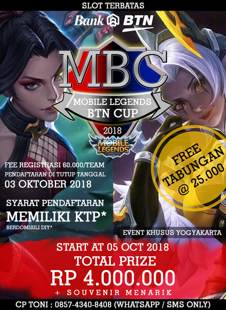 Event MBC 2018 Tournament Mobile Legends 