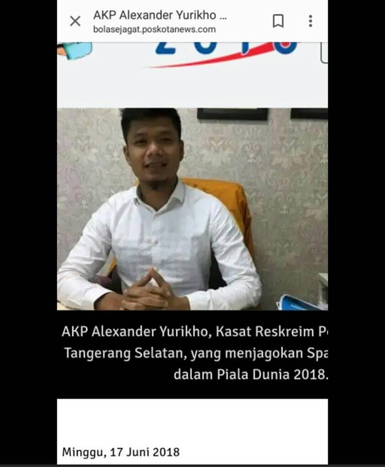 Polisi bubarkan deklarasi #2019GantiPresiden di Tangsel
