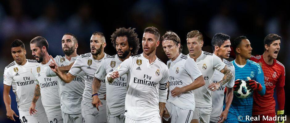 Real Madrid, dalam acara gala Penghargaan The Best.