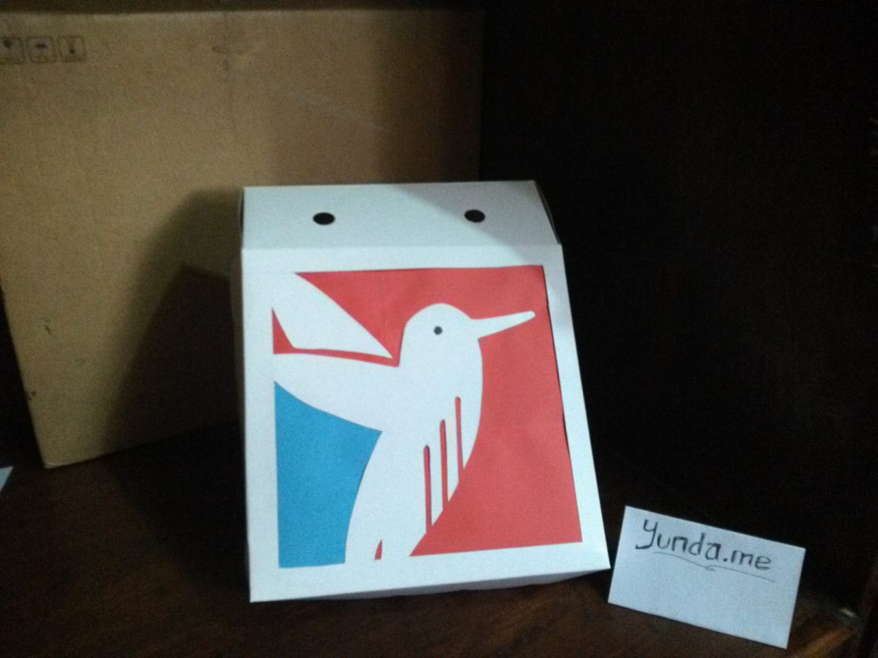 &#91;COC DIY&#93; Ada Sisa Kardus Kotak Makan ? Dibikin Hiasan Dinding Aja.