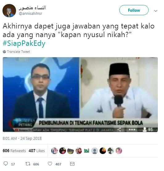 10 Meme Cuitan #SiapPakEdy, Terkait Jawaban Ketum PSSI saat Diwawancarai