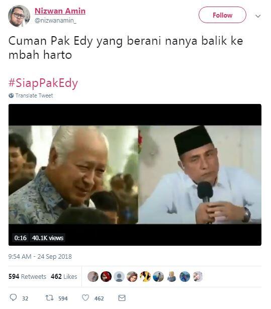 10 Meme Cuitan #SiapPakEdy, Terkait Jawaban Ketum PSSI saat Diwawancarai