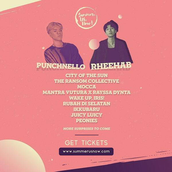 Nikmati Penampilan Berbagai Aliran Musik di Summer Us Now Festival!