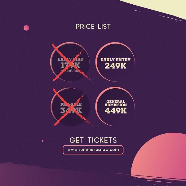 Nikmati Penampilan Berbagai Aliran Musik di Summer Us Now Festival!