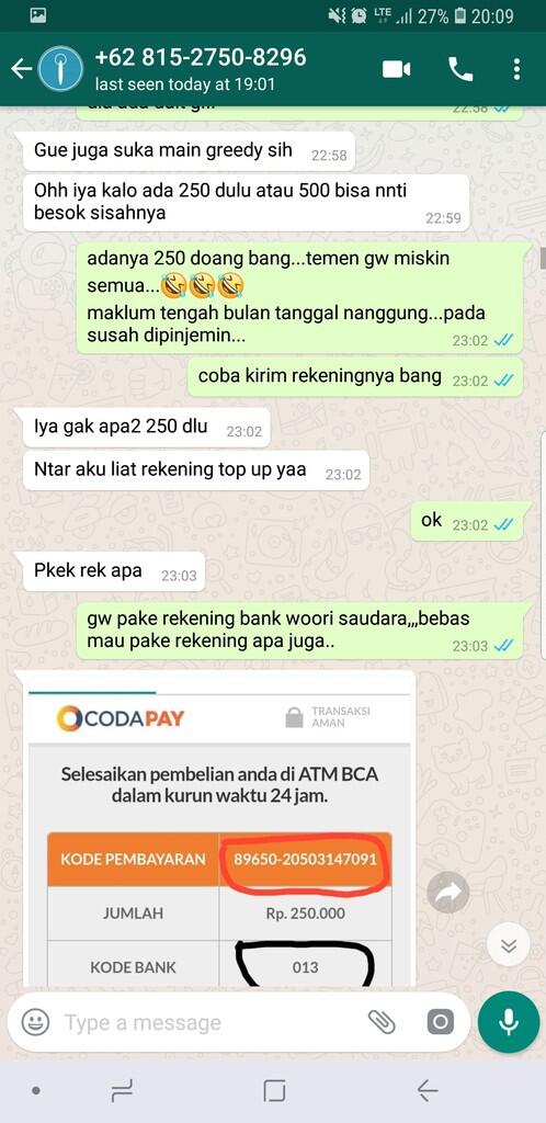 PENIPU PENJUAL AKUN BIGO +6281527508296