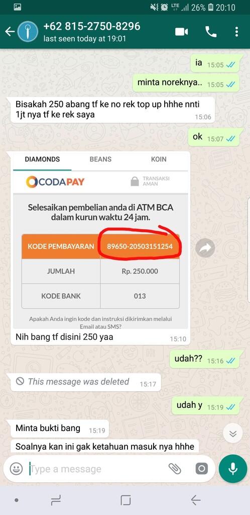 PENIPU PENJUAL AKUN BIGO +6281527508296