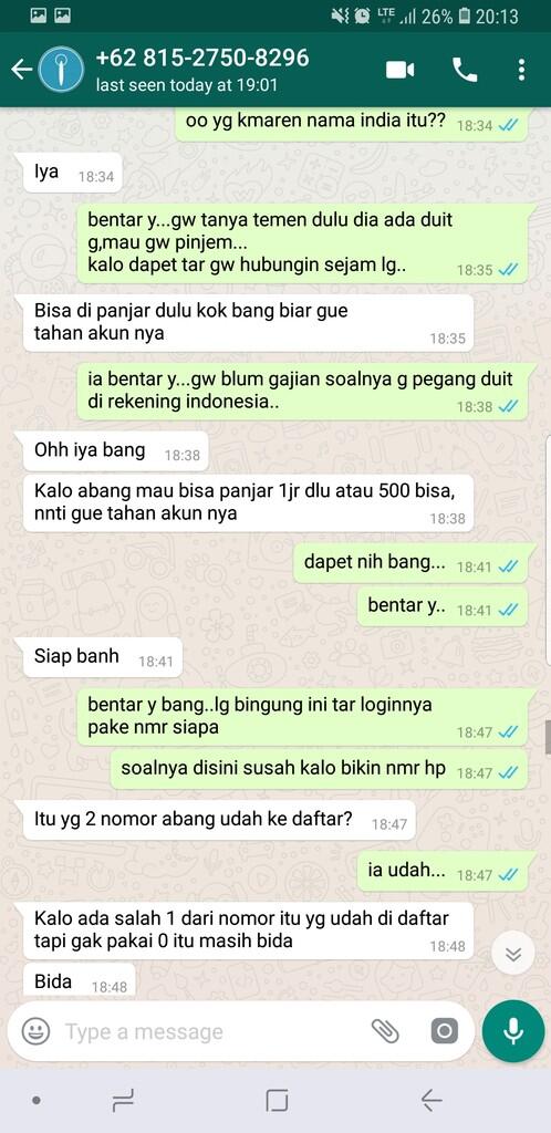 PENIPU PENJUAL AKUN BIGO +6281527508296