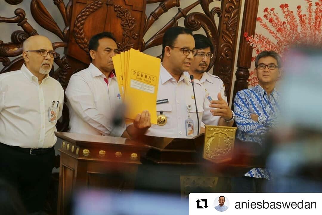 Anies: Izin 13 Pulau Dicabut, Kegiatan Reklamasi Telah Dihentikan