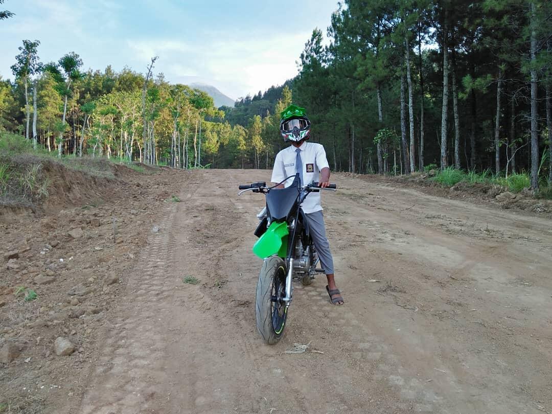 Libas Tantangan Dengan Motor Trail #AslinyaLo