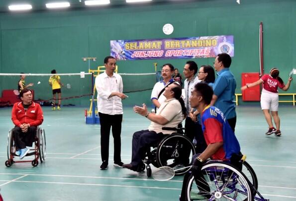 Presiden Jokowi Pastikan Atlet Para Games Juga Bisa Jadi PNS