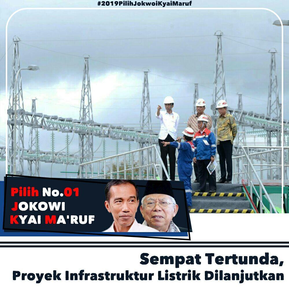 Proyek Infrastruktur Listrik Kembali Dilanjutkan