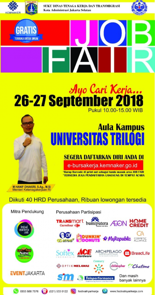 Jadwal job fair Part 1 KASKUS