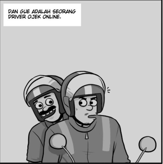 #AslinyaLo Review Komik Si Abi Driver Ojol by dmega  KASKUS