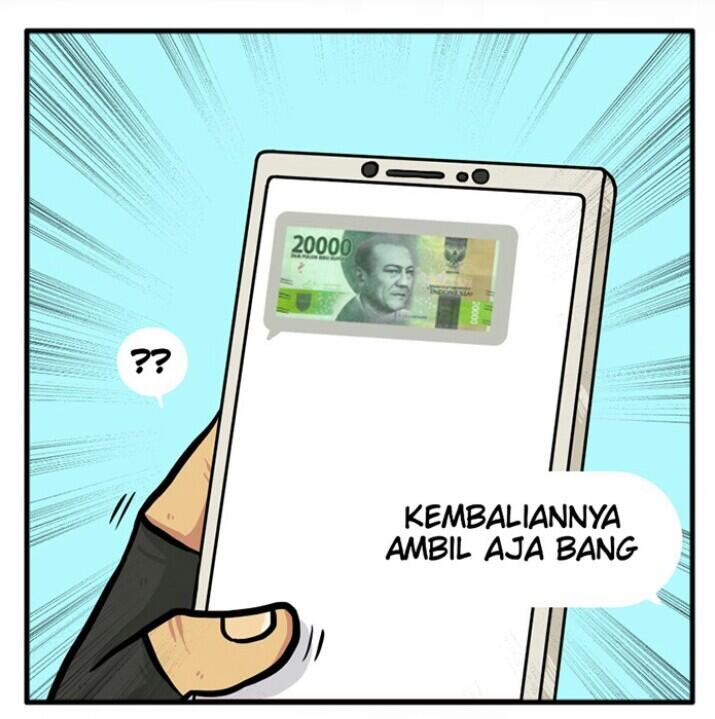 #AslinyaLo Review Komik Si Abi Driver Ojol by dmega