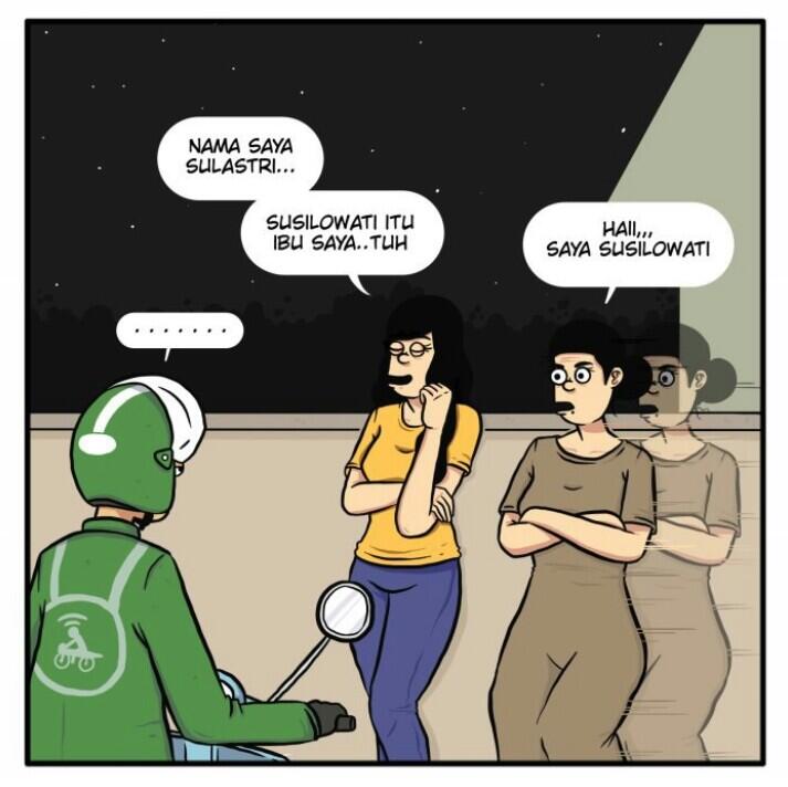 #AslinyaLo Review Komik Si Abi Driver Ojol by dmega