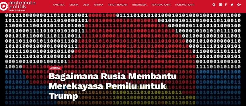 Datangi Indonesia, Hacker Rusia diduga Tekan Kontrak dengan Salah Satu Capres
