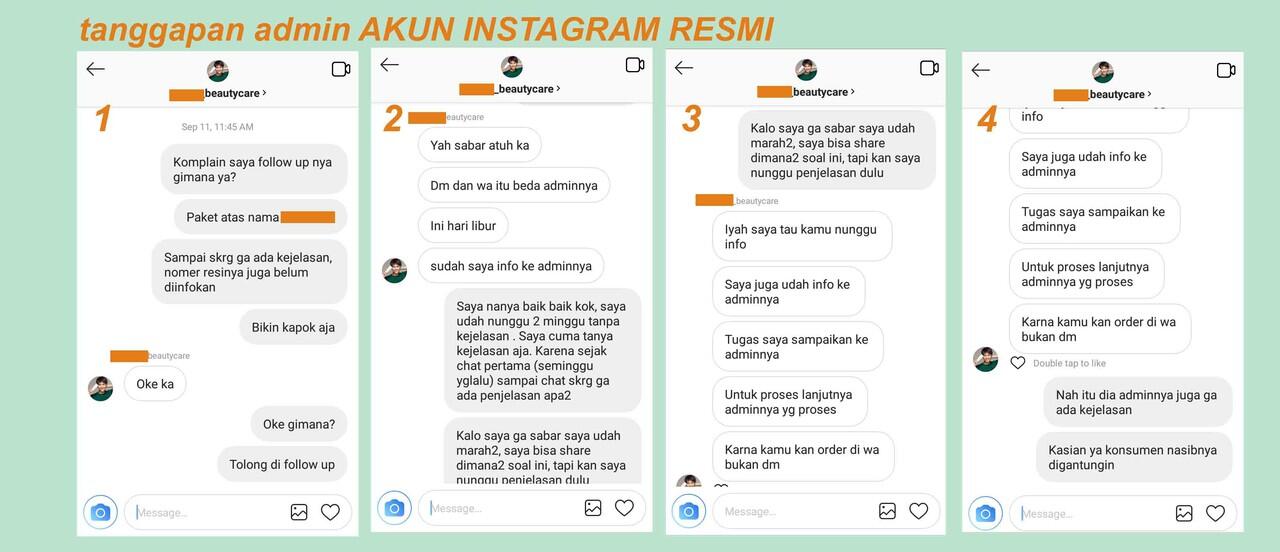 SEBULAN DIGANTUNGIN SETELAH BERLANJA KOSMETIK ONLINE DI ERTOS Beautycare