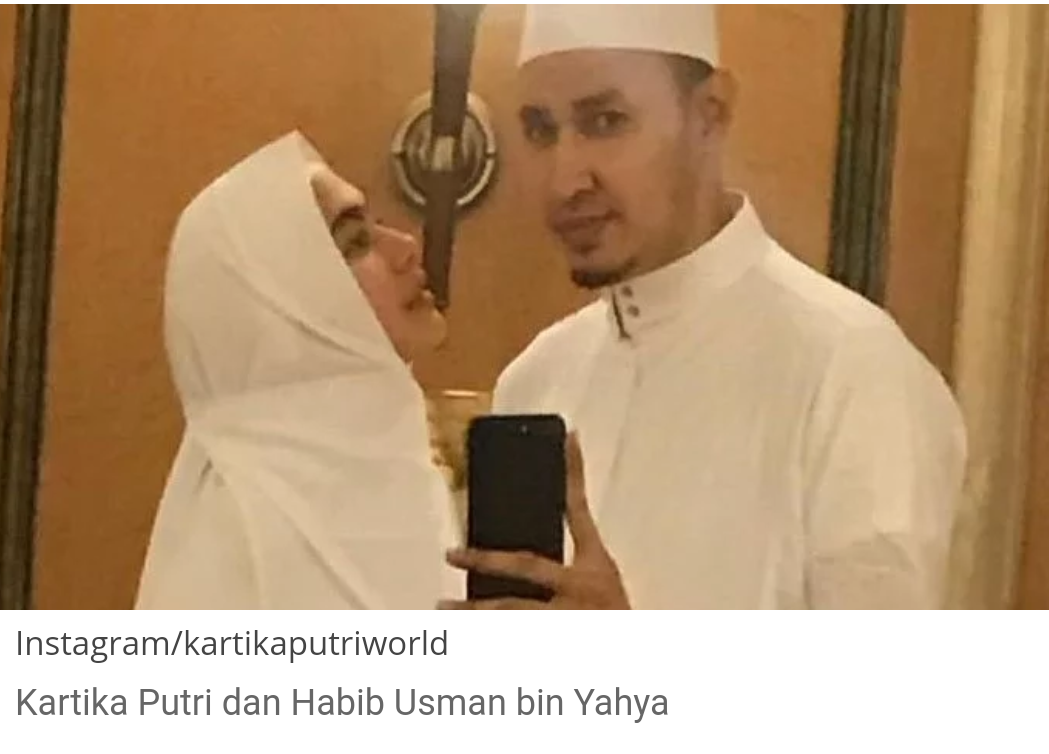 Habib Usman bin Yahya Ingin Punya 11 Anak, Begini Jawaban Kartika Putri