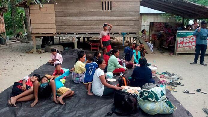 Dua gempa besar terjadi di Donggala, Sulawesi Tengah, diikuti gempa susulan
