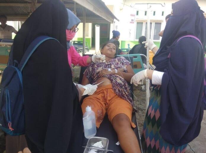 Dua gempa besar terjadi di Donggala, Sulawesi Tengah, diikuti gempa susulan