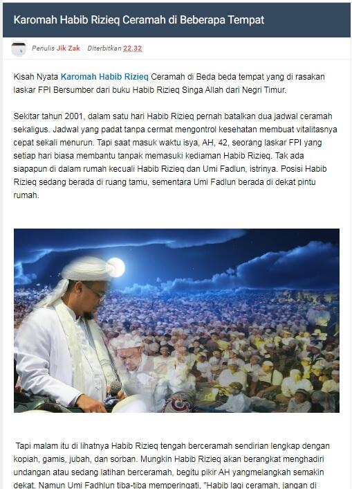 Besok, Ratusan Ribu Umat Islam Doakan Keselamatan Habib Rizieq di Monas