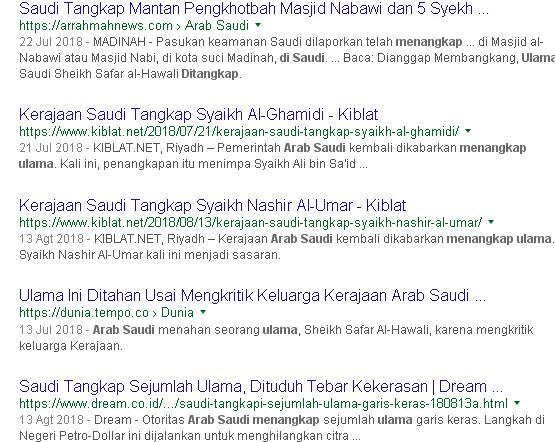 Rizieq Ingin Ke Malaysia Karena Sadar Sejak 2017 Saudi Tangkap Ratusan Ulama Radikal