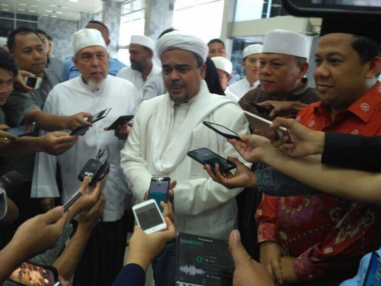 Ini Sanggahan FPI Atas Keterangan Pers KBRI Riyadh Soal Habib Rizieq