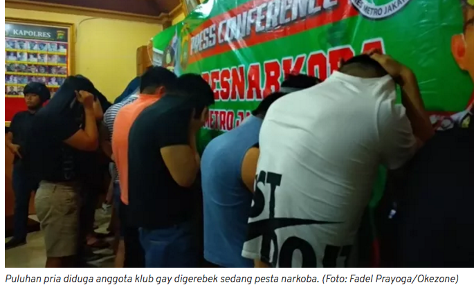 Polisi Tangkap 23 Pria Diduga Anggota Klub Gay Sedang Pesta Narkoba di Sunter