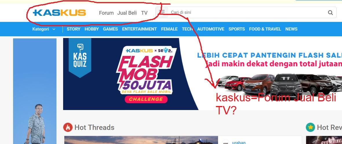 Kasku = FORUM JUAL BELI TV?