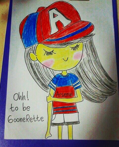 goonerettekw, Bukan Gooner Girl KW #AslinyaLo