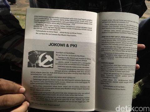 Bagikan Buku PKI Gambar Jokowi, FPI Bisa Dijerat Hukum dan Dibubarkan!