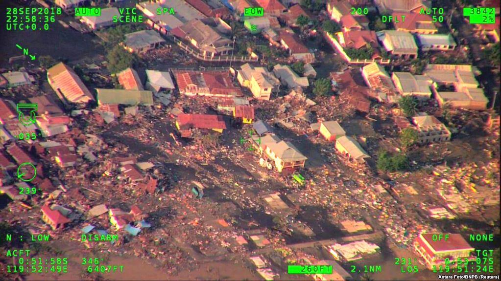 Tsunami di Palu Pasca Gempa 7,7 SR Jadi Sorotan Media Asing ... jadi terkenal lagi!