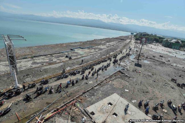 Tsunami di Palu Pasca Gempa 7,7 SR Jadi Sorotan Media Asing ... jadi terkenal lagi!