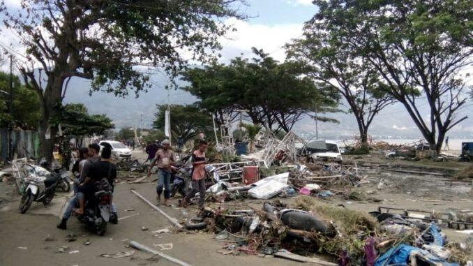 Tsunami di Palu Pasca Gempa 7,7 SR Jadi Sorotan Media Asing ... jadi terkenal lagi!
