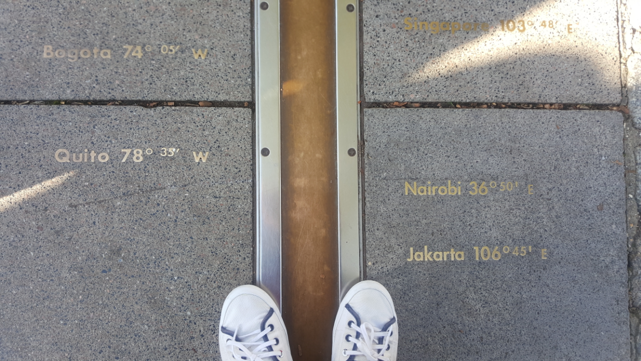 &#91;COC Travellers&#93;Travelling White Shoes:Menapaki Prime Meridian Di Greenwich#AslinyaLo