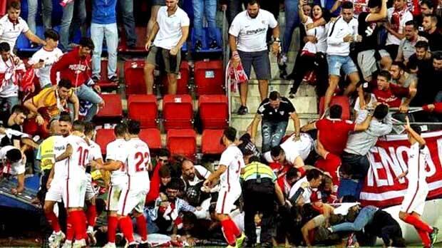 Brutal di La Liga Spanyol, 8 Suporter Sevilla Terluka