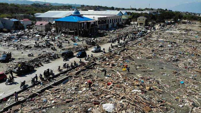 Gempa Terganas: Kampung Petobo Palu Terseret 2 Kilometer, Lenyap Ditelan Bumi 