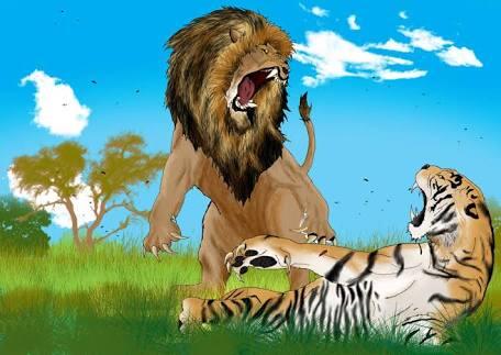Fabel Hari Ini: Harimau fan Singa