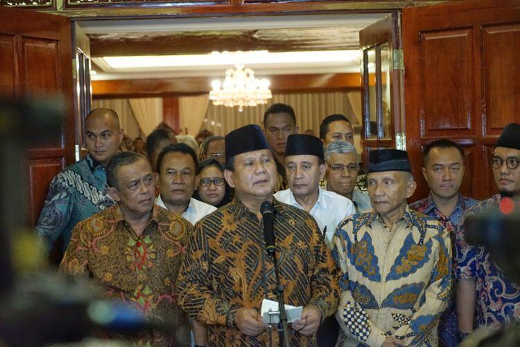 Prabowo Minta Maaf Sempat Suarakan Kebohongan Ratna Sarumpaet