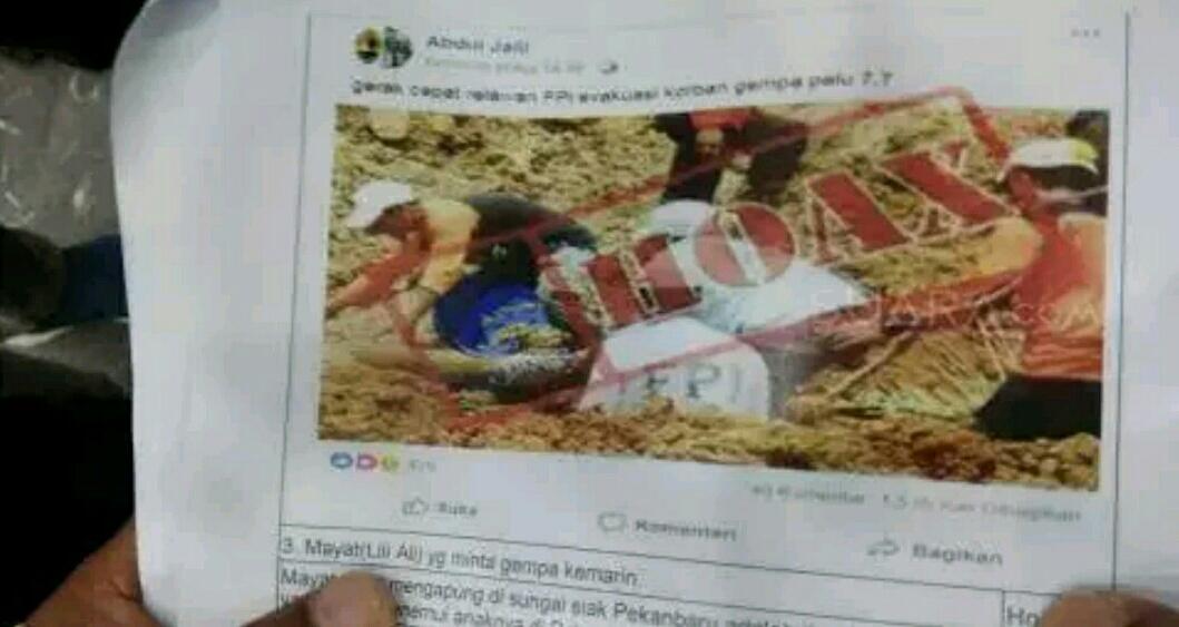 Ikuti Arahan Jokowi, Penyebar Foto Hoaks FPI Dilaporkan ke Polisi