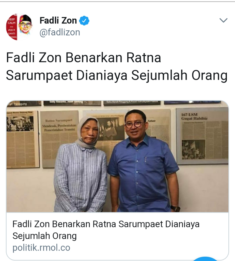 Ratna Sarumpaet: Saya ke Chile Dibiayai Pemprov DKI Jakarta