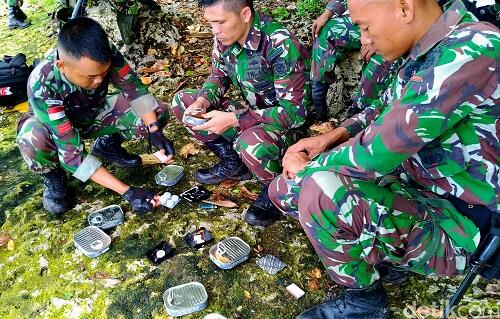 Menyantap Ransum TNI di Titik Terdepan Indonesia, Begini Rasanya!
